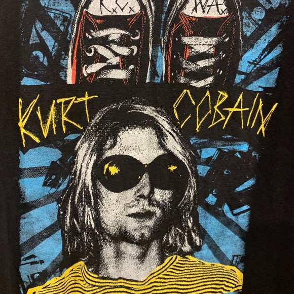 Kurt Cobain End of Music Licensed T-Shirt - Picture 3 of 7